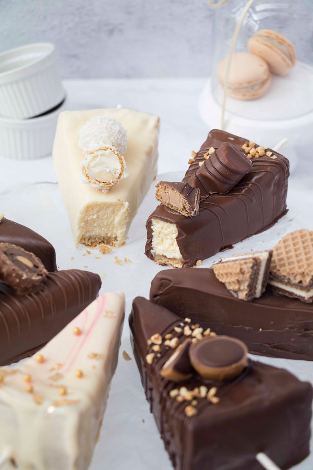 Cake Sticks, Cakesicles, Cheesecake on Sticks coucoucake cake and