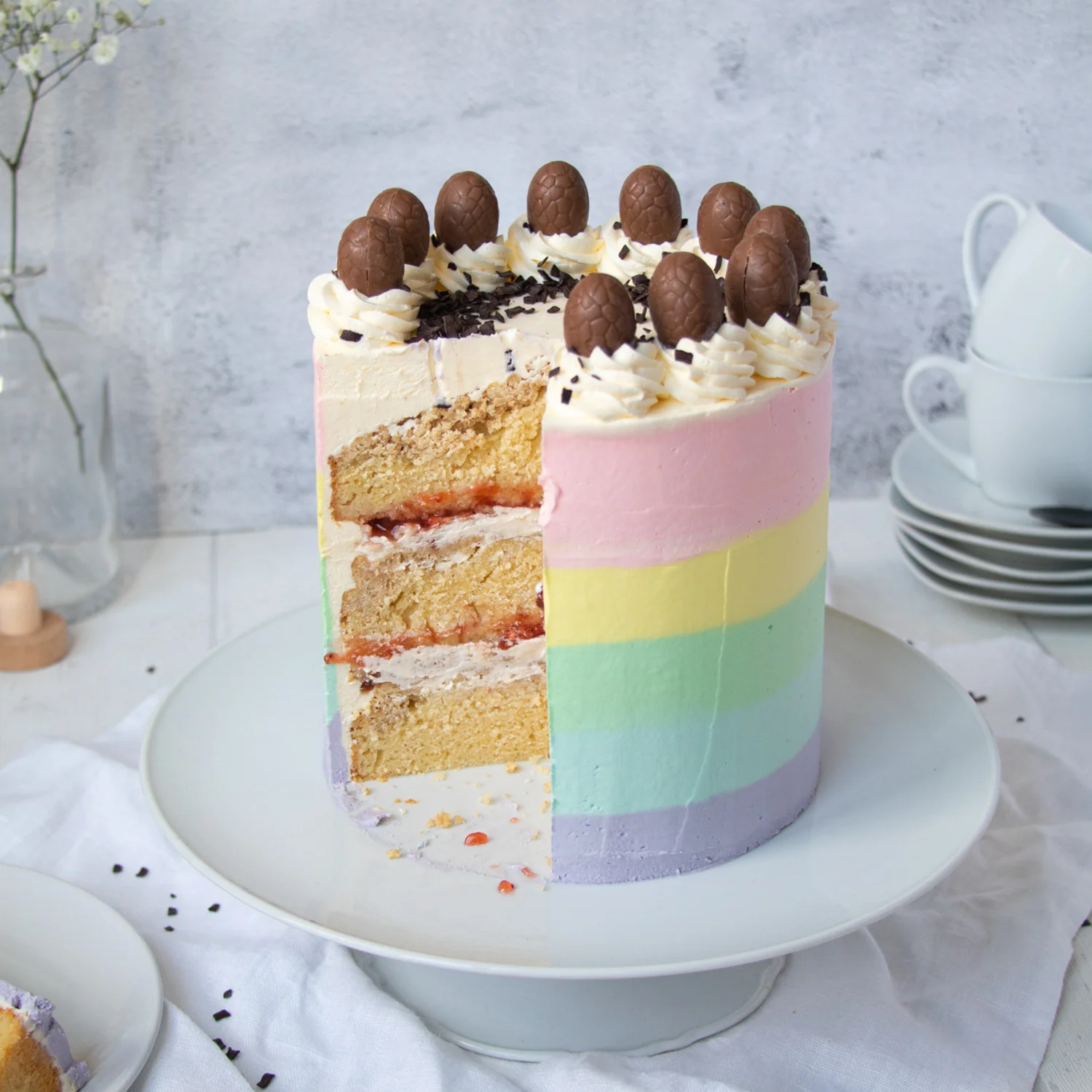 Make the Super Epic Rainbow Cake - a goal on Day Zero Project